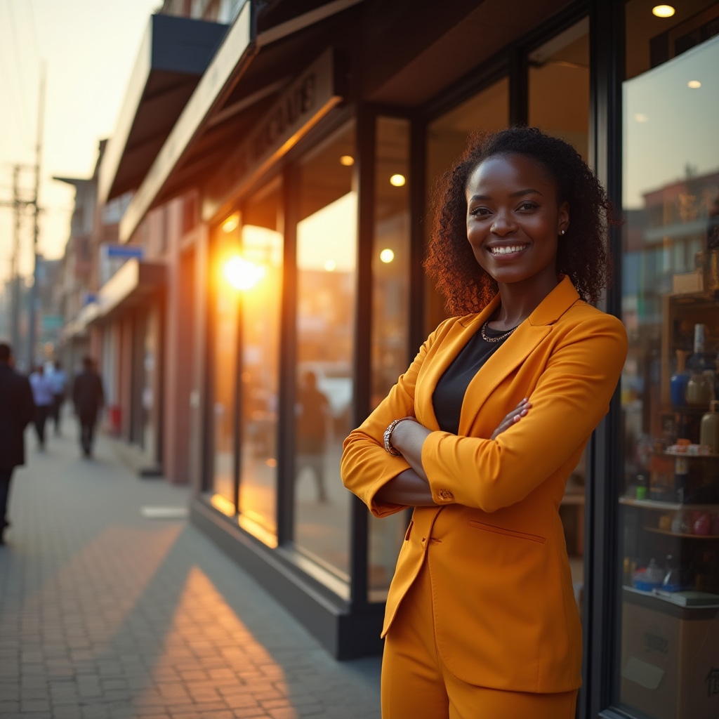 Professional business premises exterior